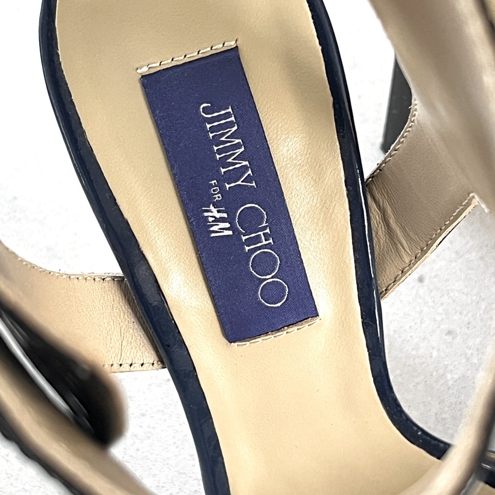 Jimmy Choi for H&M Stylish Black and Blue Women's Heels.